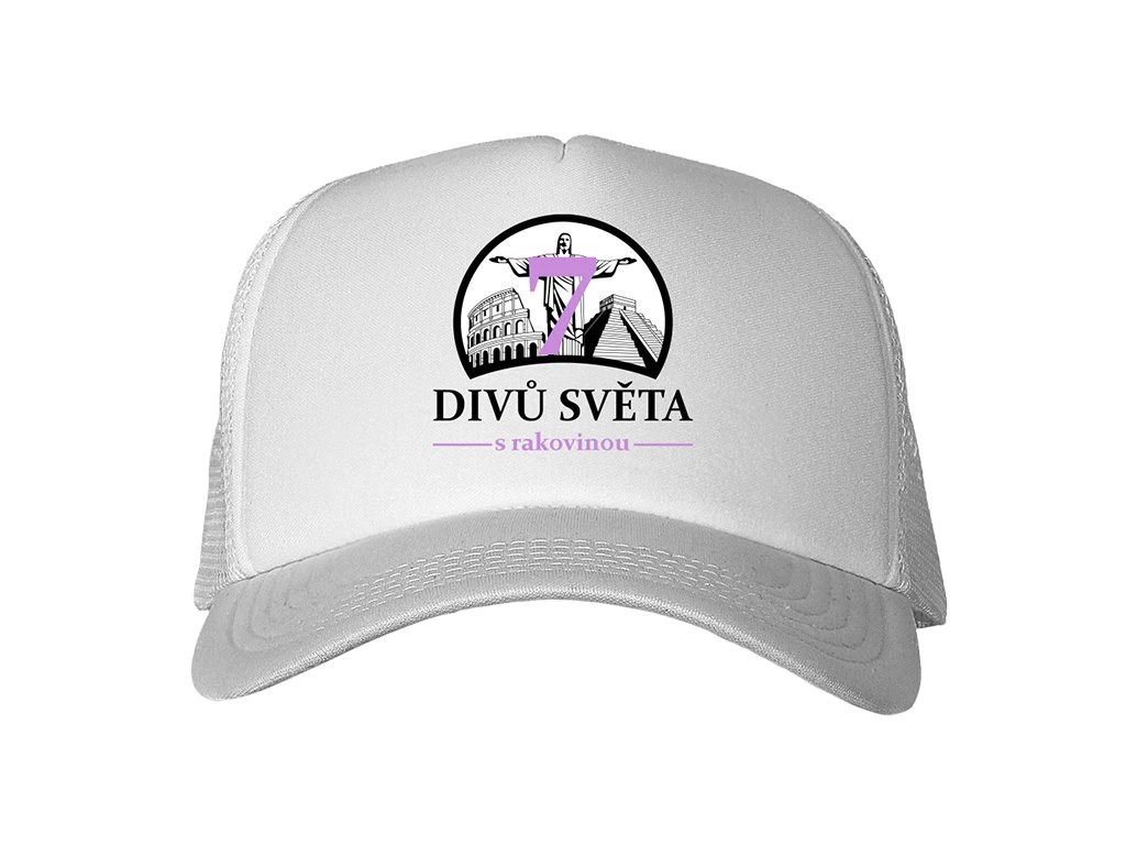 Kšiltovka 7 divů světa s rakovinou
